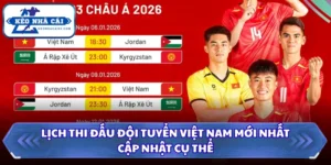 Lịch Thi Đấu Đội Tuyển Việt Nam Mới Nhất - Cập Nhật Cụ Thể 15 Lịch thi đấu đội tuyển việt nam